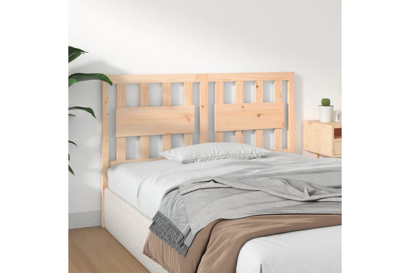 beBasic Sengegavl 145,5x4x100 cm heltre furu - Brun - Møbler - Senger - Sengetilbehør & sengegavl - Sengegavl