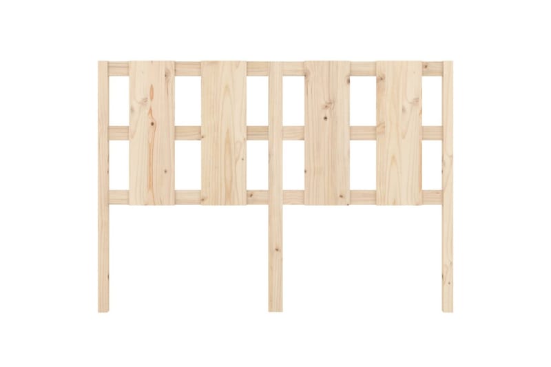 beBasic Sengegavl 145,5x4x100 cm heltre furu - Brun - Møbler - Senger - Sengetilbehør & sengegavl - Sengegavl