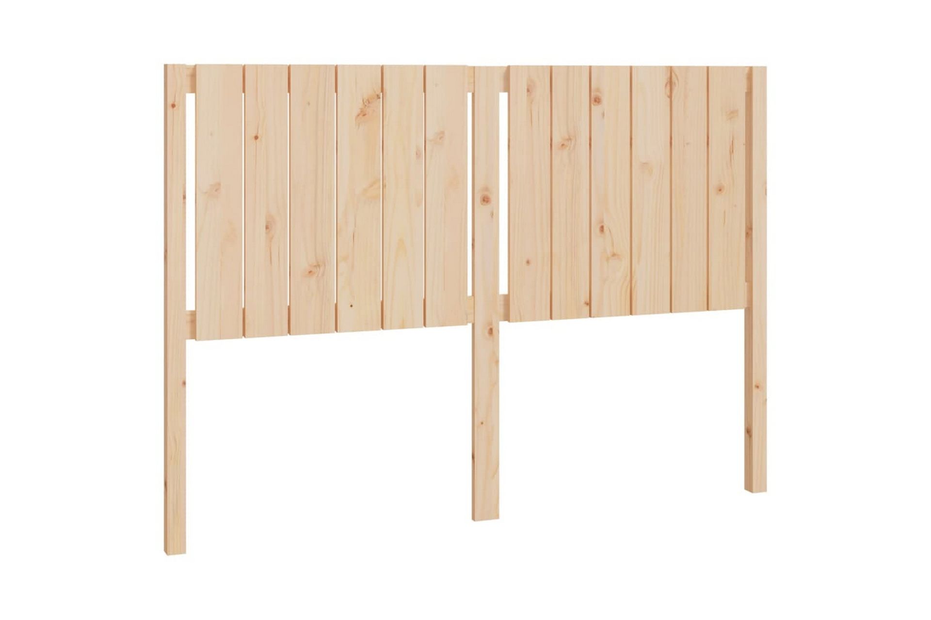 beBasic Sengegavl 145,5x4x100 cm heltre furu - Brun - Møbler - Senger - Sengetilbehør & sengegavl - Sengegavl