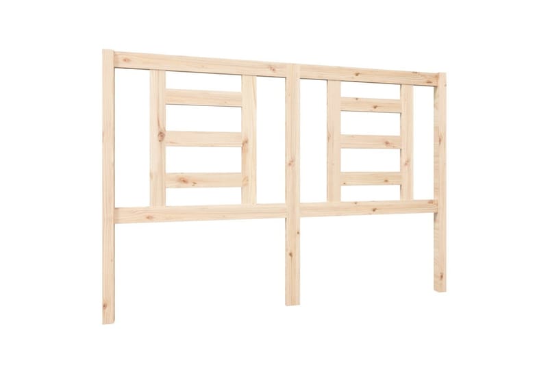 beBasic Sengegavl 146x4x100 cm heltre furu - Brun - Møbler - Senger - Sengetilbehør & sengegavl - Sengegavl