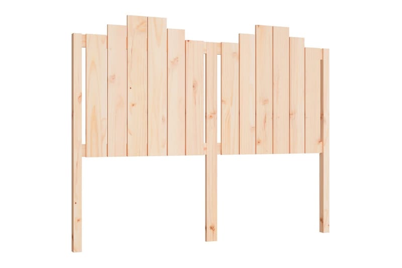 beBasic Sengegavl 146x4x110 cm heltre furu - Brun - Møbler - Senger - Sengetilbehør & sengegavl - Sengegavl