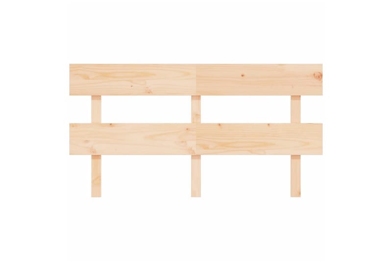 beBasic Sengegavl 154x3x81 cm heltre furu - Brun - Møbler - Senger - Sengetilbehør & sengegavl - Sengegavl