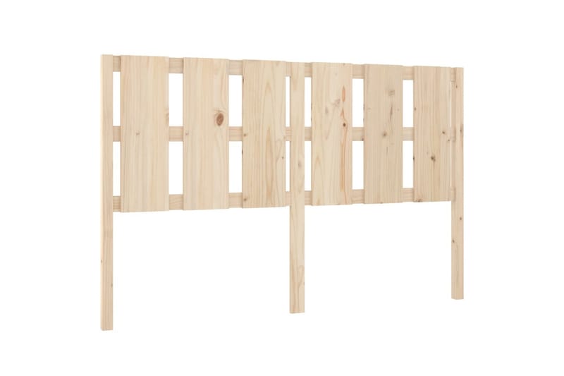 beBasic Sengegavl 155,5x4x100 cm heltre furu - Brun - Møbler - Senger - Sengetilbehør & sengegavl - Sengegavl