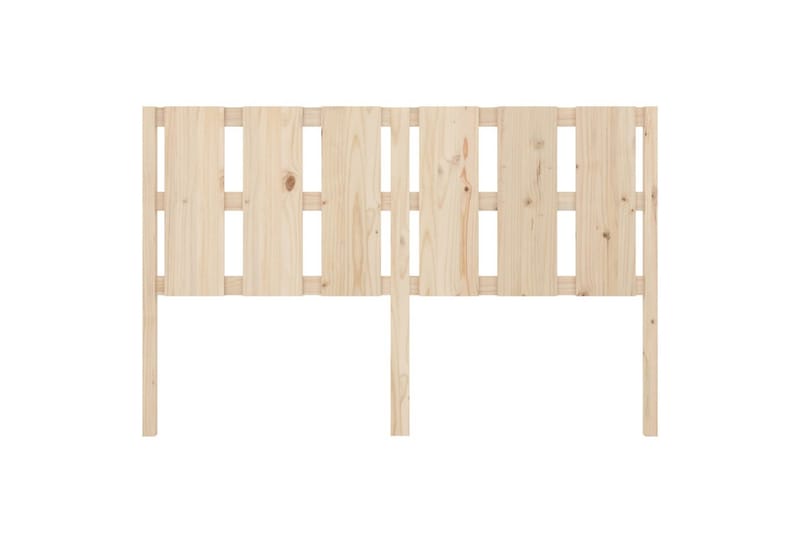 beBasic Sengegavl 155,5x4x100 cm heltre furu - Brun - Møbler - Senger - Sengetilbehør & sengegavl - Sengegavl