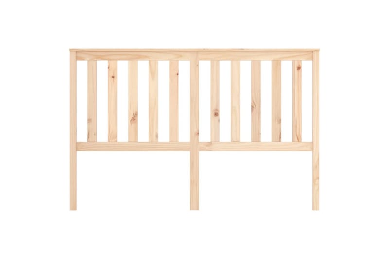 beBasic Sengegavl 156x6x101 cm heltre furu - Brun - Møbler - Senger - Sengetilbehør & sengegavl - Sengegavl