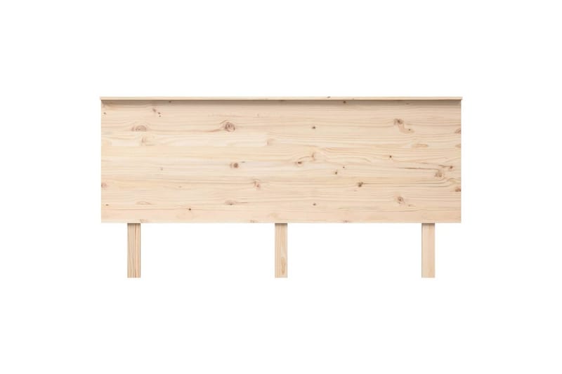 beBasic Sengegavl 164x6x82,5 cm heltre furu - Brun - Møbler - Senger - Sengetilbehør & sengegavl - Sengegavl