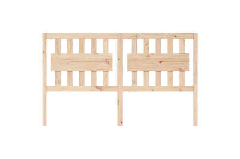 beBasic Sengegavl 165,5x4x100 cm heltre furu - Brun - Møbler - Senger - Sengetilbehør & sengegavl - Sengegavl