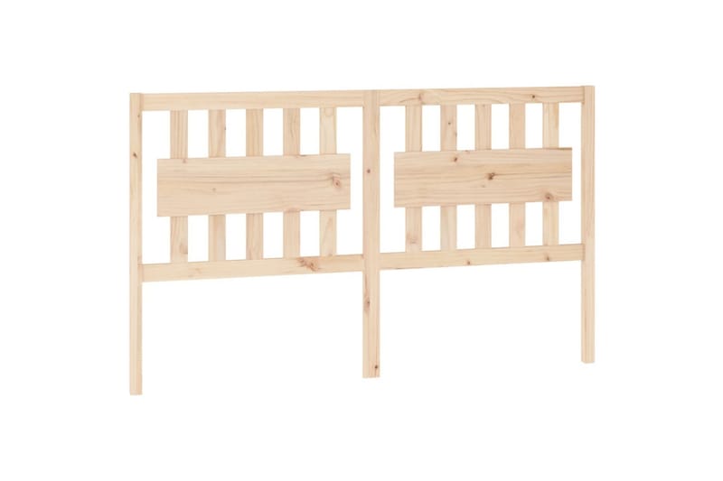 beBasic Sengegavl 165,5x4x100 cm heltre furu - Brun - Møbler - Senger - Sengetilbehør & sengegavl - Sengegavl