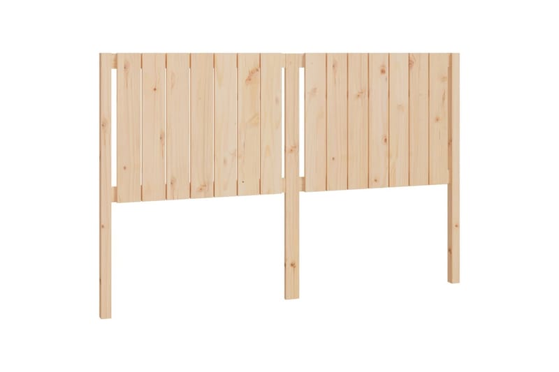 beBasic Sengegavl 165,5x4x100 cm heltre furu - Brun - Møbler - Senger - Sengetilbehør & sengegavl - Sengegavl