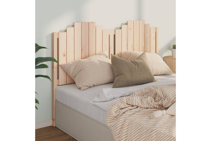 beBasic Sengegavl 166x4x110 cm heltre furu - Brun - Møbler - Senger - Sengetilbehør & sengegavl - Sengegavl