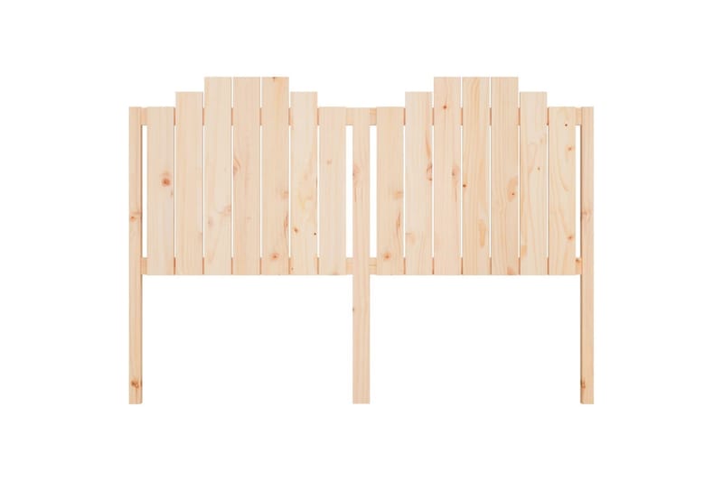 beBasic Sengegavl 166x4x110 cm heltre furu - Brun - Møbler - Senger - Sengetilbehør & sengegavl - Sengegavl