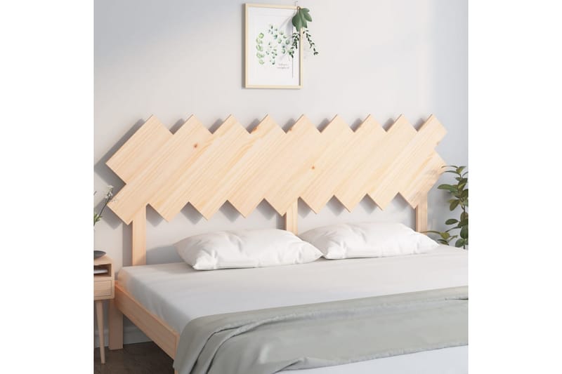 beBasic Sengegavl 178x3x80,5 cm heltre furu - Brun - Møbler - Senger - Sengetilbehør & sengegavl - Sengegavl