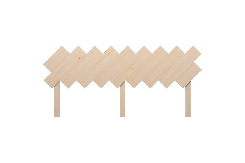 beBasic Sengegavl 178x3x80,5 cm heltre furu - Brun - Møbler - Senger - Sengetilbehør & sengegavl - Sengegavl