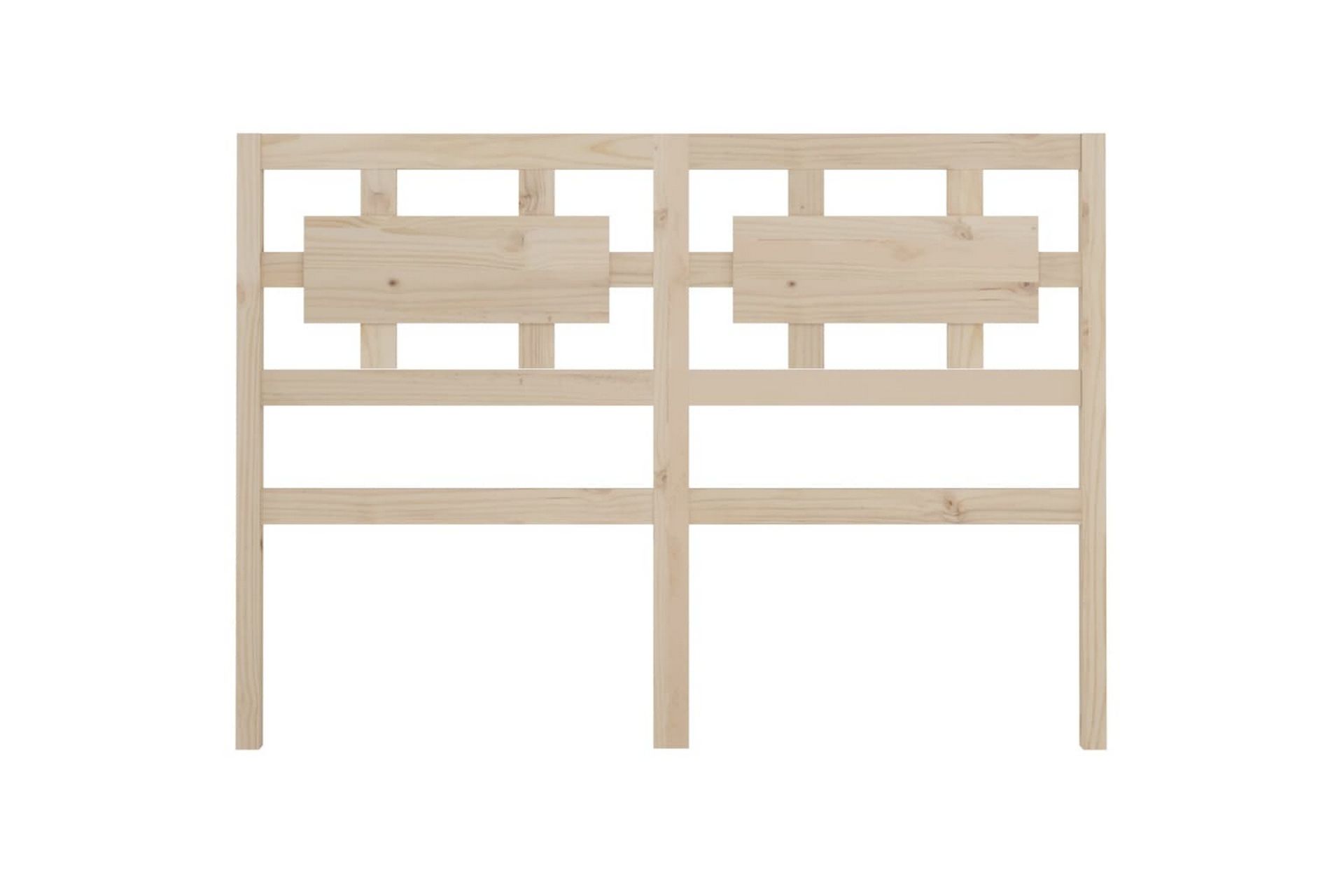 beBasic Sengegavl 185,5x4x100 cm heltre furu - Brun - Møbler - Senger - Sengetilbehør & sengegavl - Sengegavl