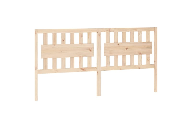 beBasic Sengegavl 185,5x4x100 cm heltre furu - Brun - Møbler - Senger - Sengetilbehør & sengegavl - Sengegavl