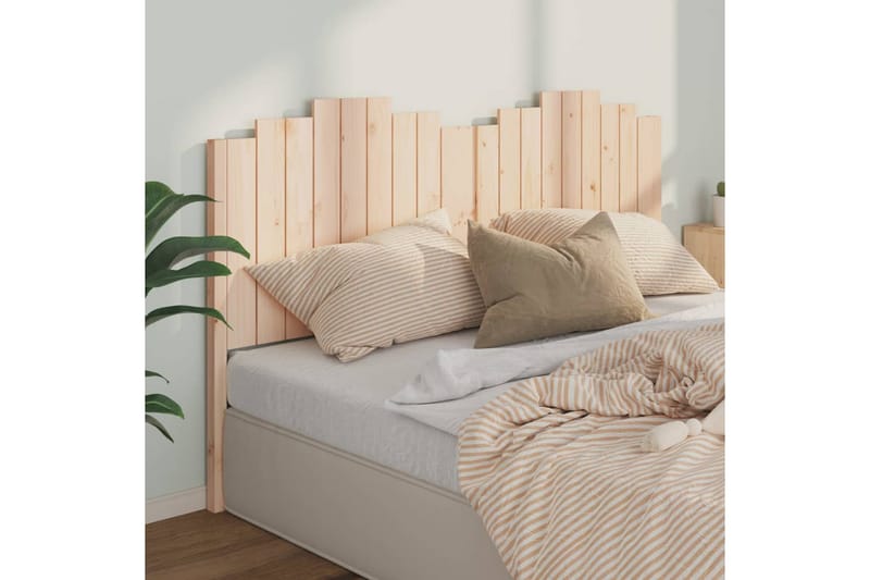 beBasic Sengegavl 186x4x110 cm heltre furu - Brun - Møbler - Senger - Sengetilbehør & sengegavl - Sengegavl