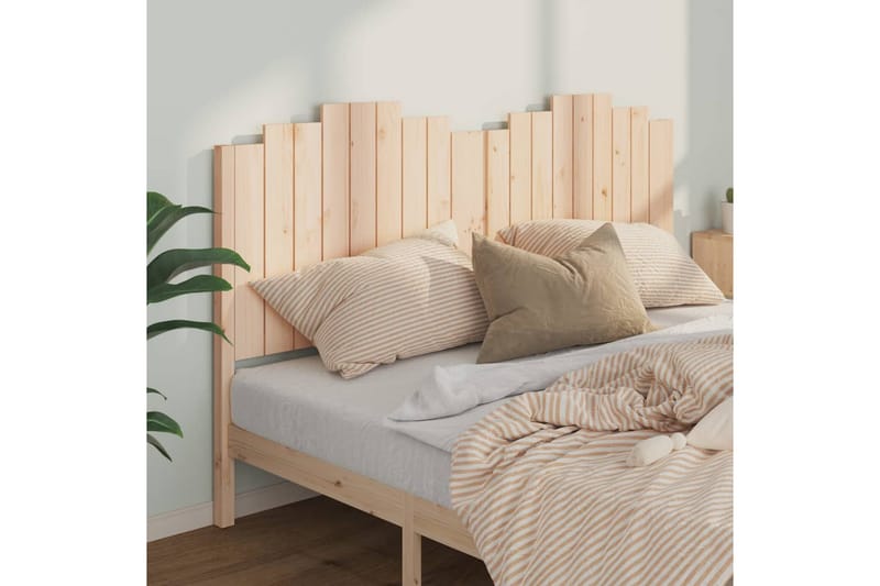 beBasic Sengegavl 186x4x110 cm heltre furu - Brun - Møbler - Senger - Sengetilbehør & sengegavl - Sengegavl