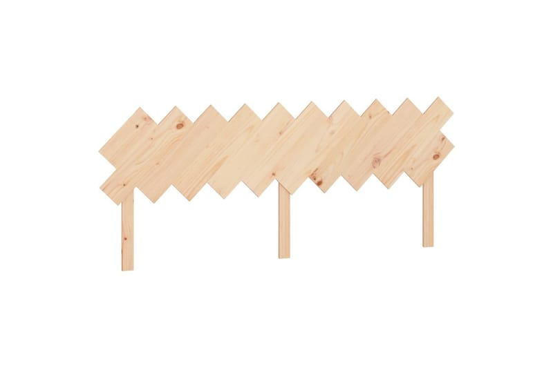 beBasic Sengegavl 196x3x80,5 cm heltre furu - Brun - Møbler - Senger - Sengetilbehør & sengegavl - Sengegavl
