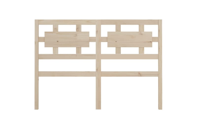 beBasic Sengegavl 205,5x4x100 cm heltre furu - Brun - Møbler - Senger - Sengetilbehør & sengegavl - Sengegavl
