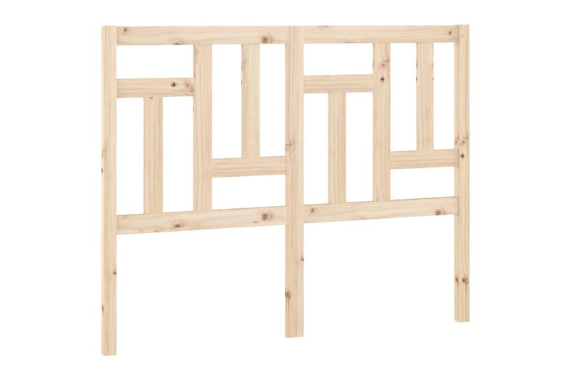 beBasic Sengegavl 205,5x4x100 cm heltre furu - Brun - Møbler - Senger - Sengetilbehør & sengegavl - Sengegavl
