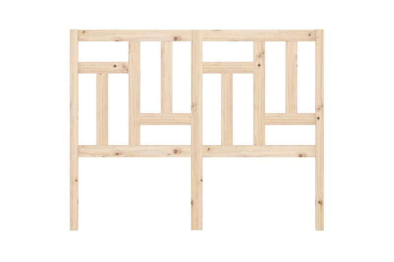 beBasic Sengegavl 205,5x4x100 cm heltre furu - Brun - Møbler - Senger - Sengetilbehør & sengegavl - Sengegavl