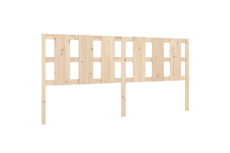 beBasic Sengegavl 205,5x4x100 cm heltre furu - Brun - Møbler - Senger - Sengetilbehør & sengegavl - Sengegavl