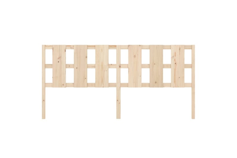 beBasic Sengegavl 205,5x4x100 cm heltre furu - Brun - Møbler - Senger - Sengetilbehør & sengegavl - Sengegavl