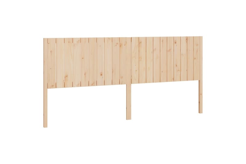 beBasic Sengegavl 205,5x4x100 cm heltre furu - Brun - Møbler - Senger - Sengetilbehør & sengegavl - Sengegavl