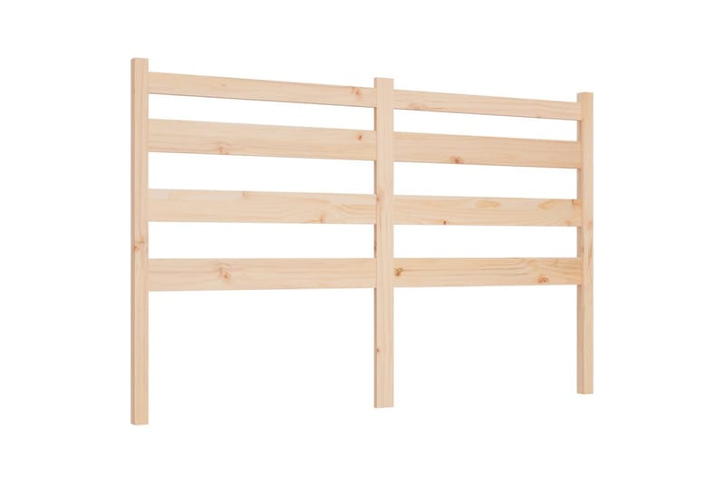 beBasic Sengegavl 206x4x100 cm heltre furu - Brun - Møbler - Senger - Sengetilbehør & sengegavl - Sengegavl