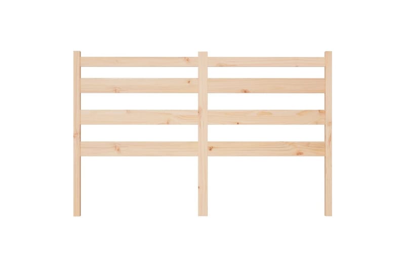 beBasic Sengegavl 206x4x100 cm heltre furu - Brun - Møbler - Senger - Sengetilbehør & sengegavl - Sengegavl