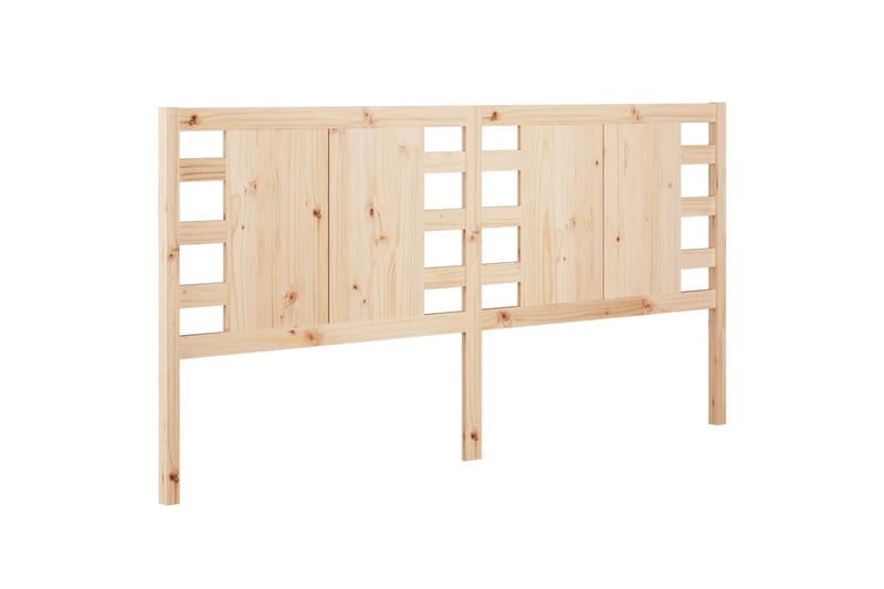 beBasic Sengegavl 206x4x100 cm heltre furu - Brun - Møbler - Senger - Sengetilbehør & sengegavl - Sengegavl