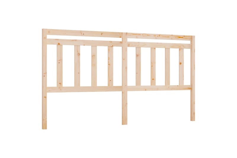 beBasic Sengegavl 206x4x100 cm heltre furu - Brun - Møbler - Senger - Sengetilbehør & sengegavl - Sengegavl