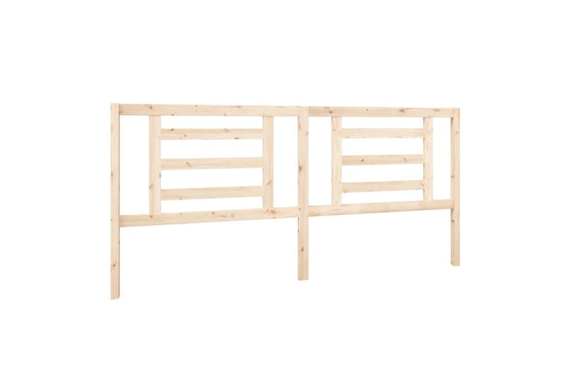 beBasic Sengegavl 206x4x100 cm heltre furu - Brun - Møbler - Senger - Sengetilbehør & sengegavl - Sengegavl
