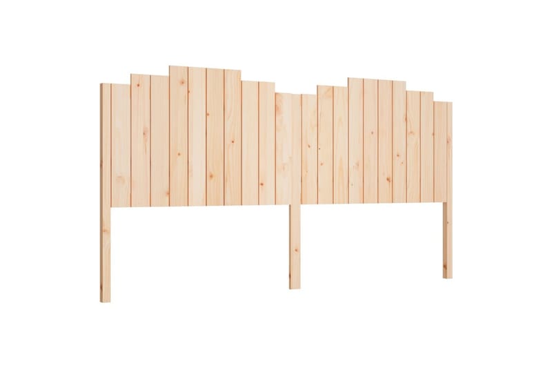 beBasic Sengegavl 206x4x110 cm heltre furu - Brun - Møbler - Senger - Sengetilbehør & sengegavl - Sengegavl
