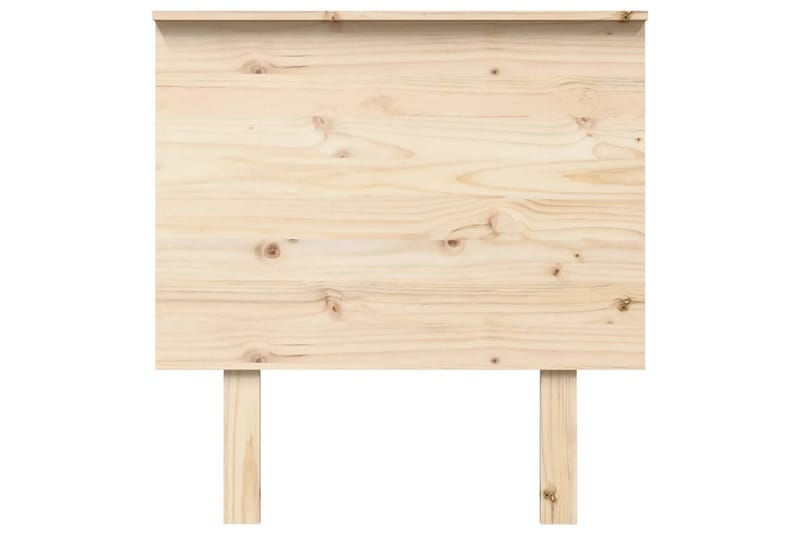 beBasic Sengegavl 79x6x82,5 cm heltre furu - Brun - Møbler - Senger - Sengetilbehør & sengegavl - Sengegavl