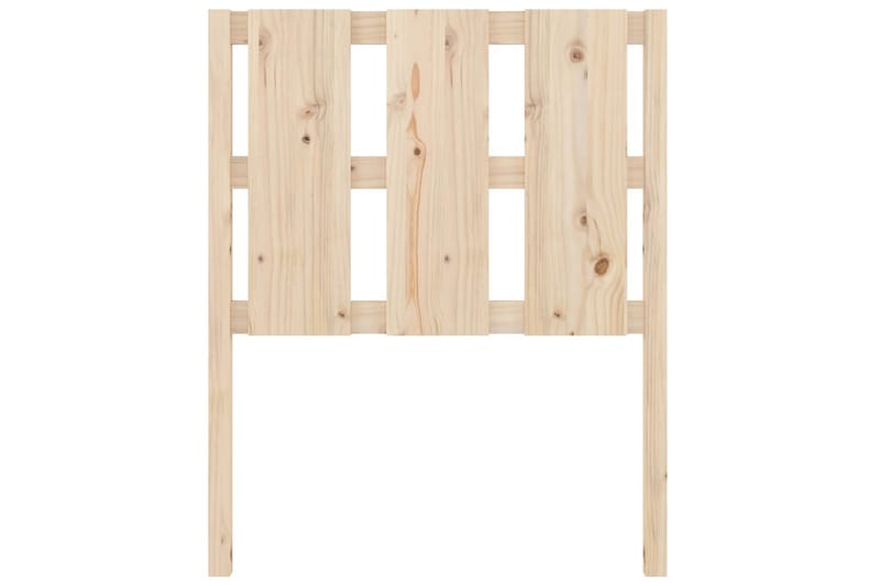 beBasic Sengegavl 80,5x4x100 cm heltre furu - Brun - Møbler - Senger - Sengetilbehør & sengegavl - Sengegavl