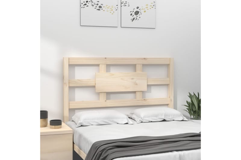 beBasic Sengegavl 80,5x4x100 cm heltre furu - Brun - Møbler - Senger - Sengetilbehør & sengegavl - Sengegavl