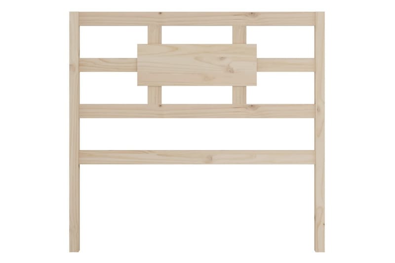 beBasic Sengegavl 80,5x4x100 cm heltre furu - Brun - Møbler - Senger - Sengetilbehør & sengegavl - Sengegavl