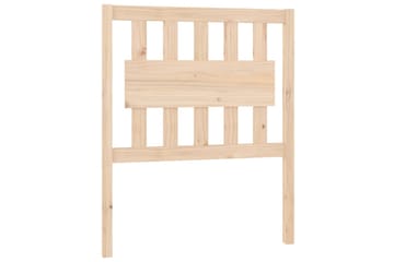 beBasic Sengegavl 80,5x4x100 cm heltre furu - Brun - Møbler - Senger - Sengetilbehør & sengegavl - Sengegavl