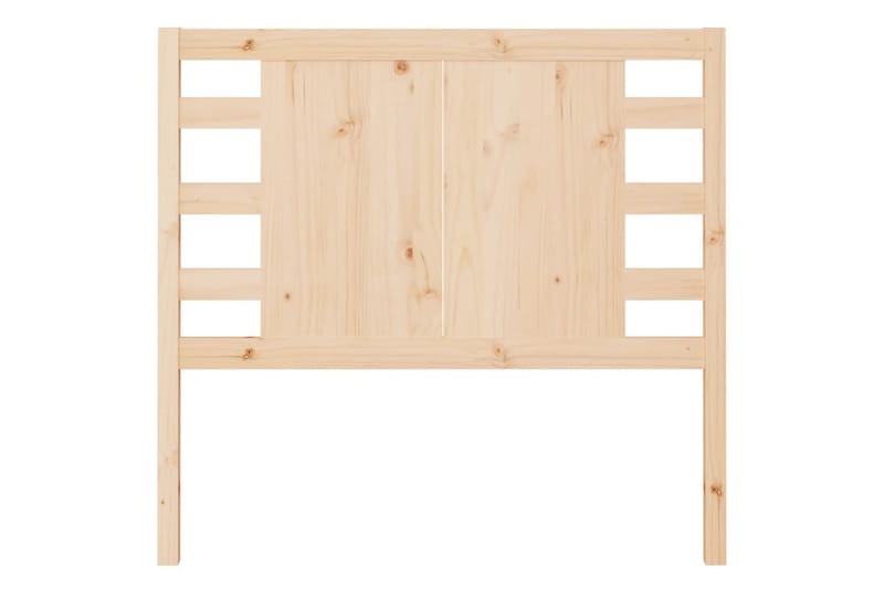 beBasic Sengegavl 81x4x100 cm heltre furu - Brun - Møbler - Senger - Sengetilbehør & sengegavl - Sengegavl