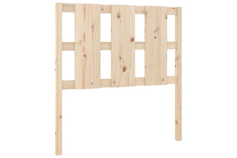 beBasic Sengegavl 95,5x4x100 cm heltre furu - Brun - Møbler - Senger - Sengetilbehør & sengegavl - Sengegavl