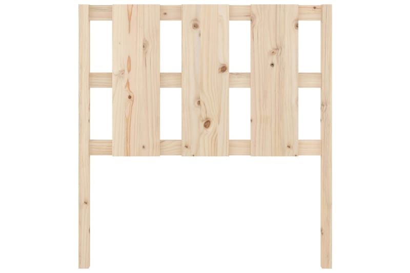 beBasic Sengegavl 95,5x4x100 cm heltre furu - Brun - Møbler - Senger - Sengetilbehør & sengegavl - Sengegavl