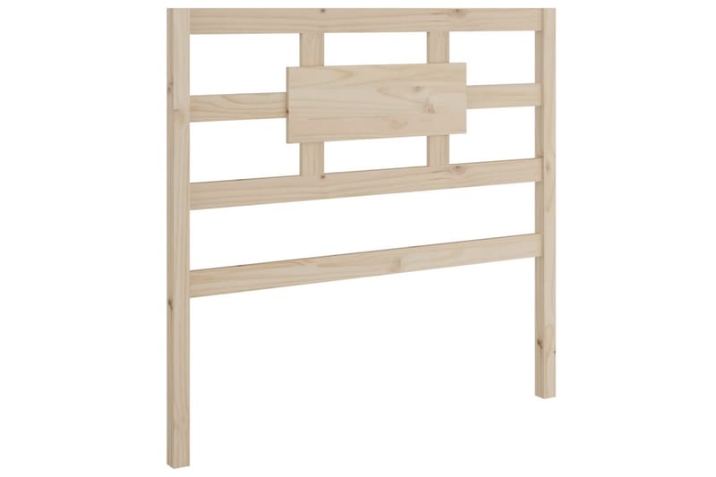beBasic Sengegavl 95,5x4x100 cm heltre furu - Brun - Møbler - Senger - Sengetilbehør & sengegavl - Sengegavl