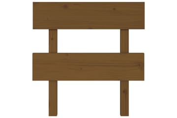 beBasic Sengegavl honningbrun 103,5x3x81 cm heltre furu - Brun - Møbler - Senger - Sengetilbehør & sengegavl - Sengegavl