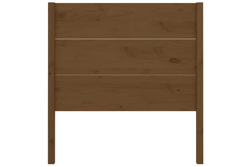 beBasic Sengegavl honningbrun 106x4x100 cm heltre furu - Brun - Møbler - Senger - Sengetilbehør & sengegavl - Sengegavl