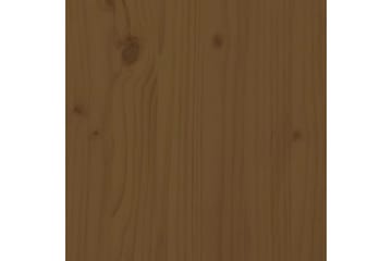 beBasic Sengegavl honningbrun 123,5x3x81 cm heltre furu - Brun - Møbler - Senger - Sengetilbehør & sengegavl - Sengegavl