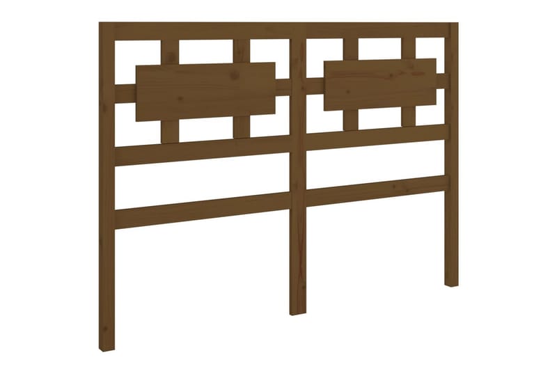 beBasic Sengegavl honningbrun 145,5x4x100 cm heltre furu - Brun - Møbler - Senger - Sengetilbehør & sengegavl - Sengegavl