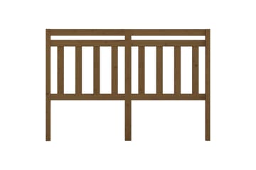 beBasic Sengegavl honningbrun 146x4x100 cm heltre furu - Brun - Møbler - Senger - Sengetilbehør & sengegavl - Sengegavl