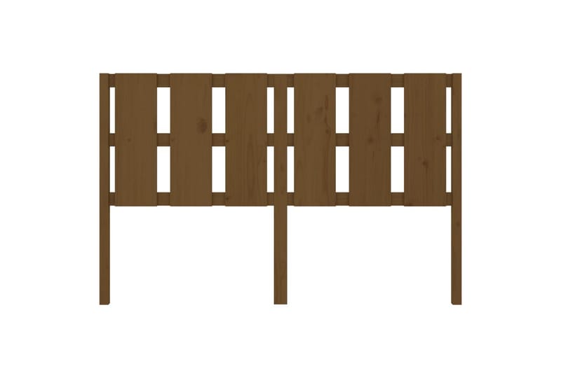 beBasic Sengegavl honningbrun 155,5x4x100 cm heltre furu - Brun - Møbler - Senger - Sengetilbehør & sengegavl - Sengegavl