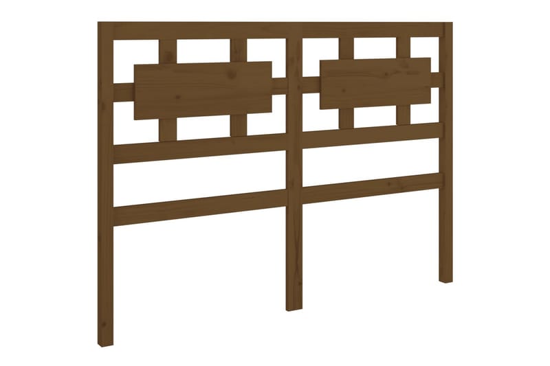 beBasic Sengegavl honningbrun 155,5x4x100 cm heltre furu - Brun - Møbler - Senger - Sengetilbehør & sengegavl - Sengegavl